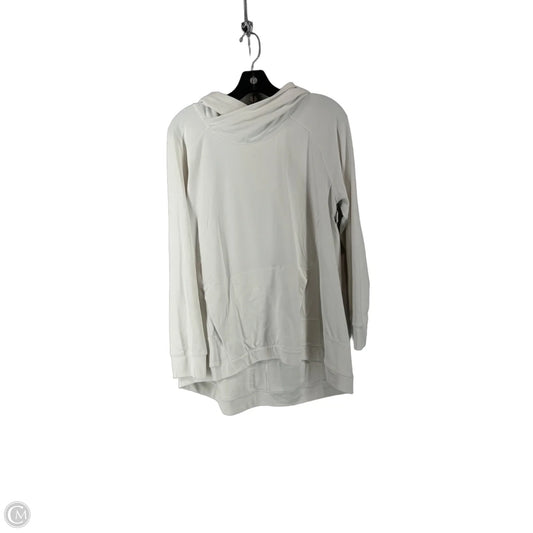 Athletic Jacket By Lululemon In White, Size: M