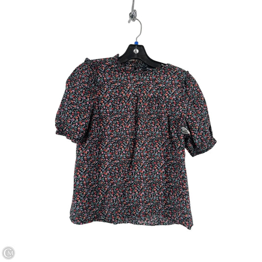Top Short Sleeve By Madewell In Black, Size: Xs