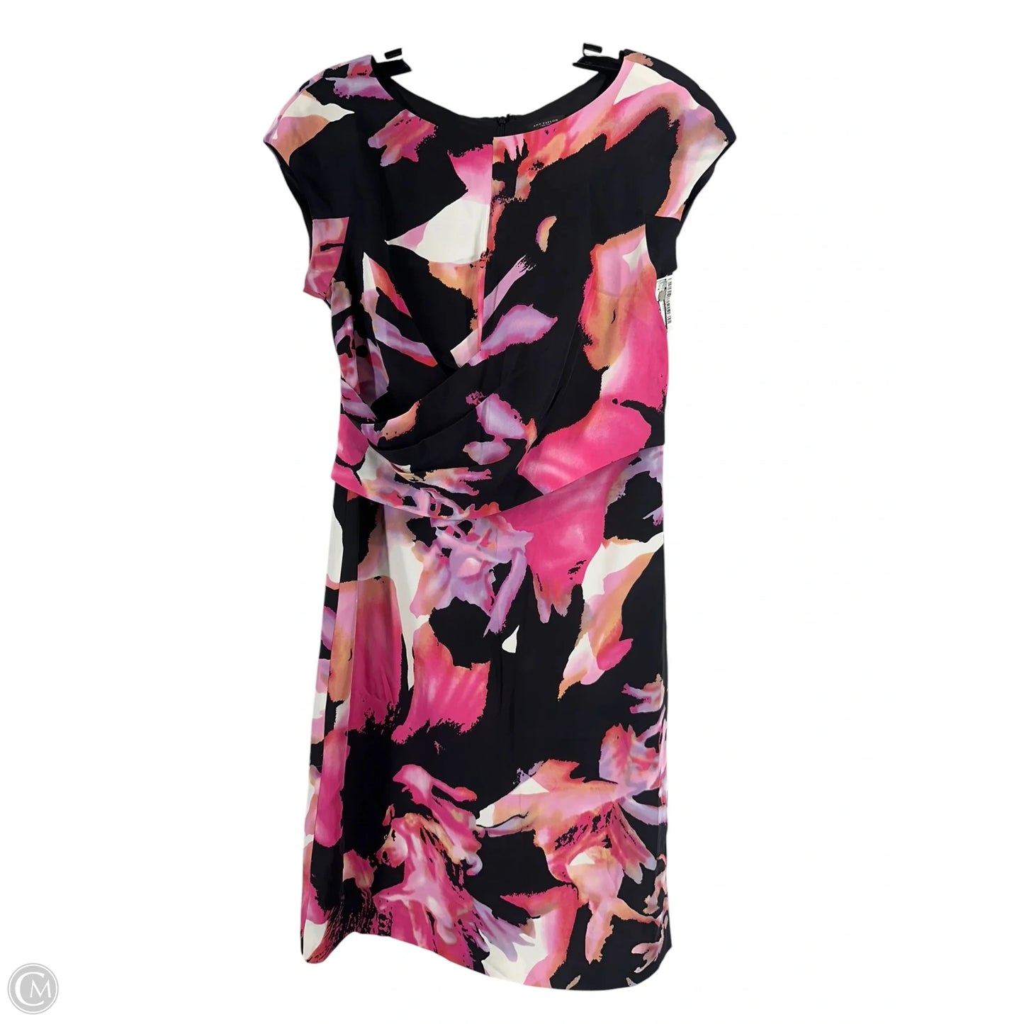 Dress Casual Midi By Ann Taylor In Black, Size: 4