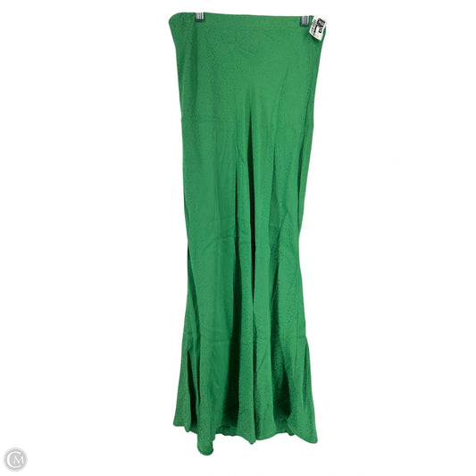 Skirt Maxi By Loft In Green, Size: S