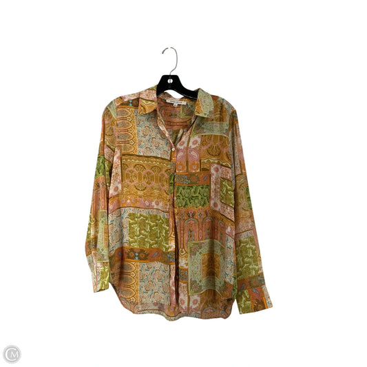 Top Long Sleeve By Rose And Olive In Multi-colored, Size: S