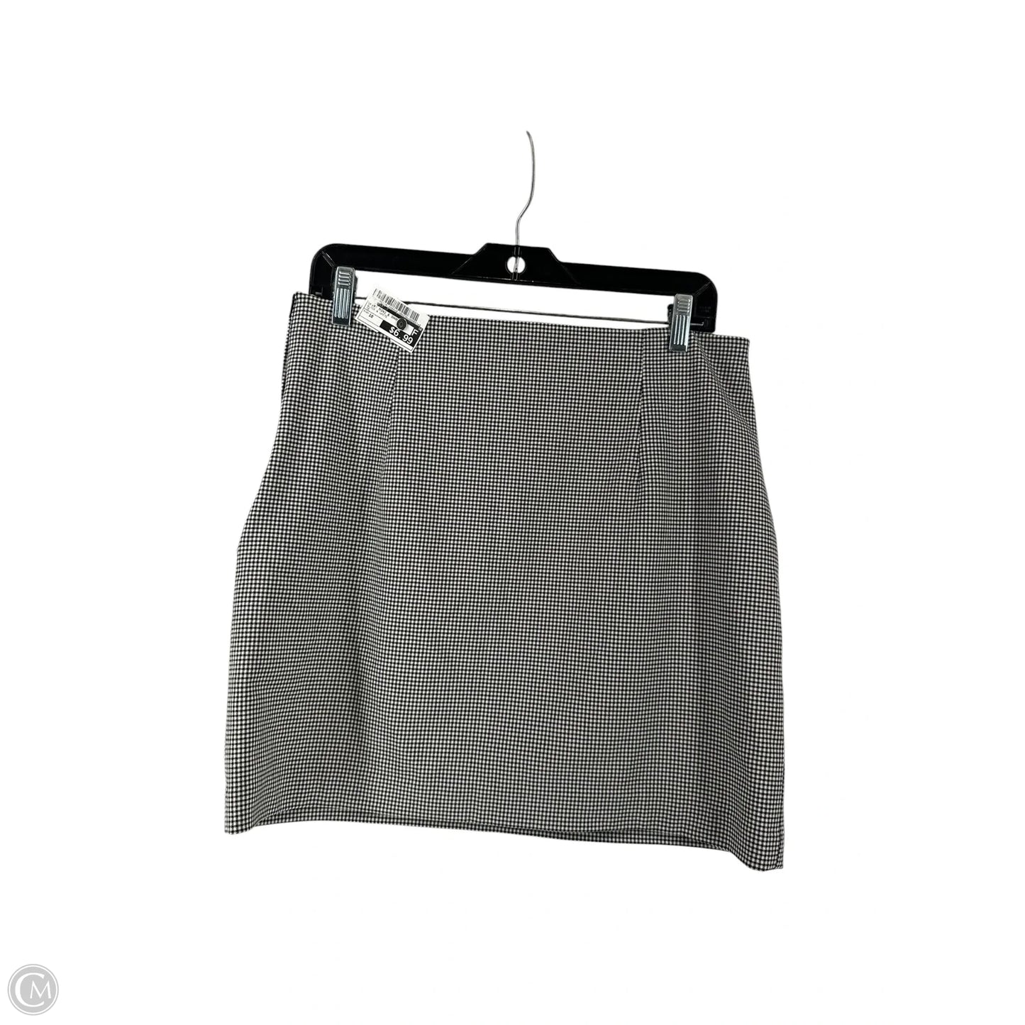 Skirt Mini & Short By H&m In Black & White, Size: 10