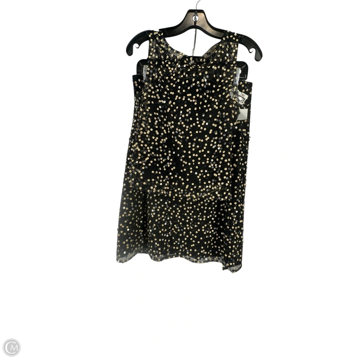 Top 2pc Sleeveless By Poleci In Black, Size: S