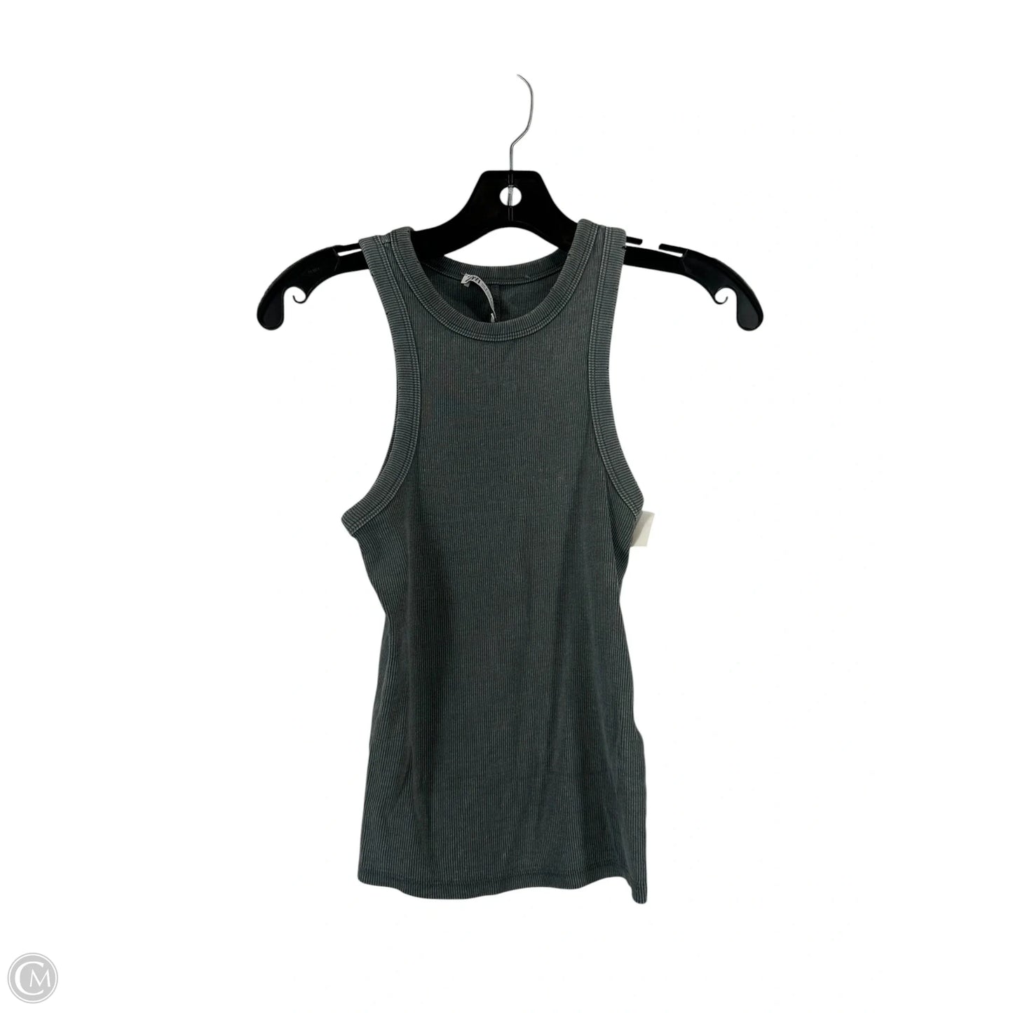 Top Sleeveless By Zara In Grey, Size: S