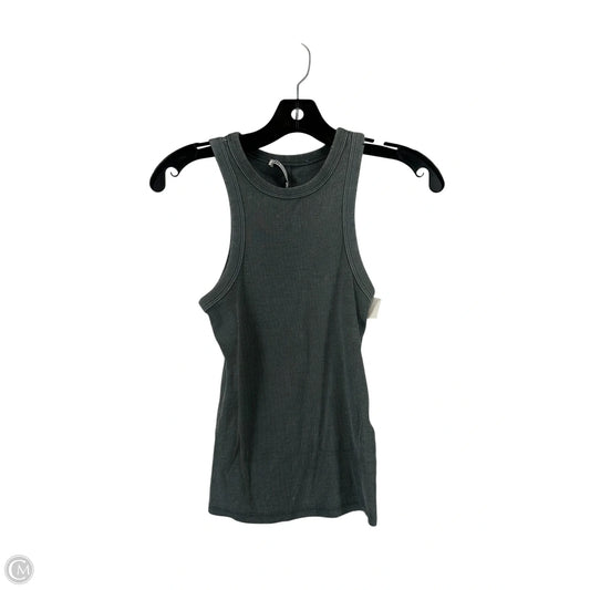 Top Sleeveless By Zara In Grey, Size: S