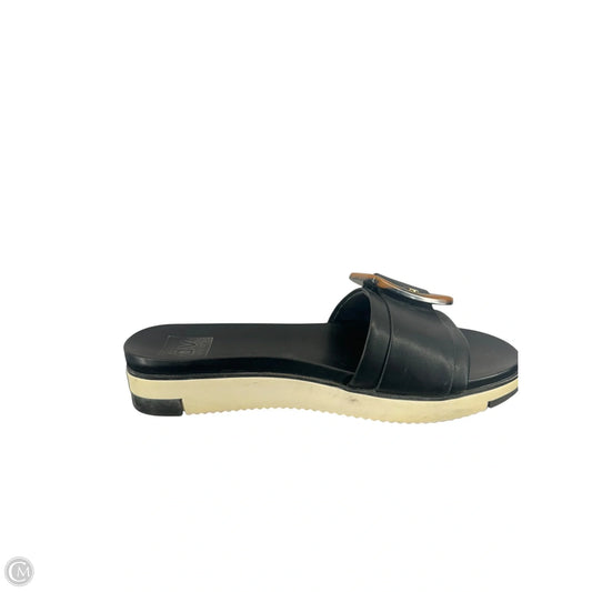 Sandals Flats By Dolce Vita In Black, Size: 7.5