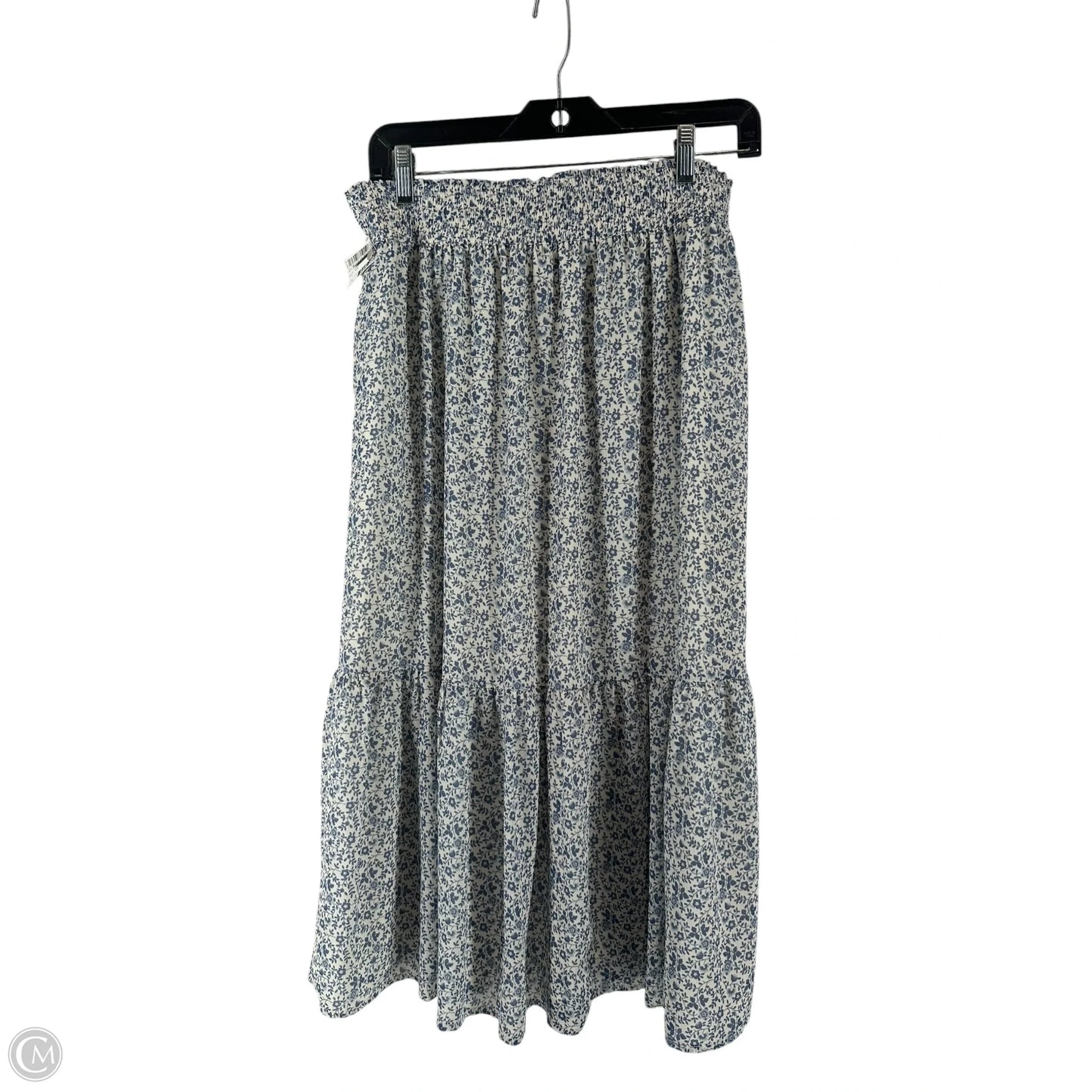 Skirt Maxi By Madewell In Blue, Size: M