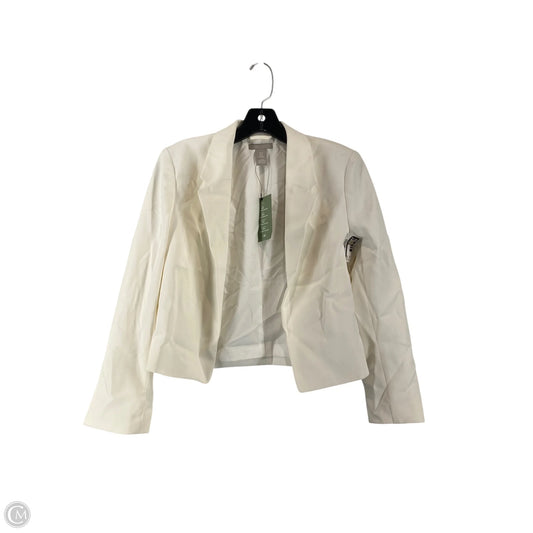 Blazer By H&m In White, Size: Xs