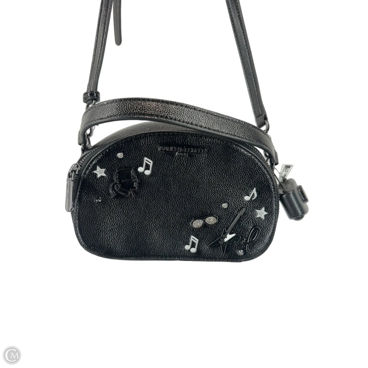 Crossbody Designer By Karl Lagerfeld, Size: Small