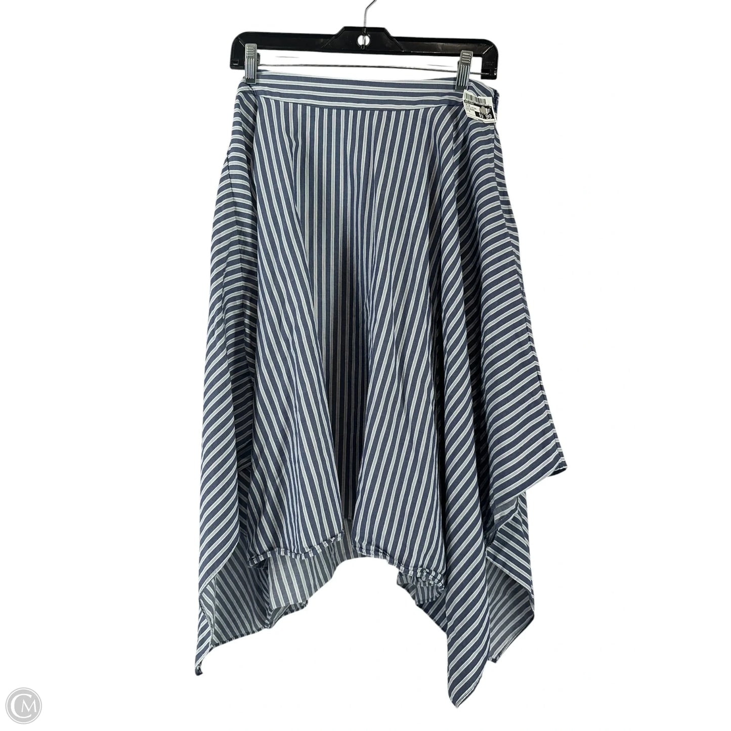 Top Short Sleeve By Philosophy In Striped Pattern, Size: 8