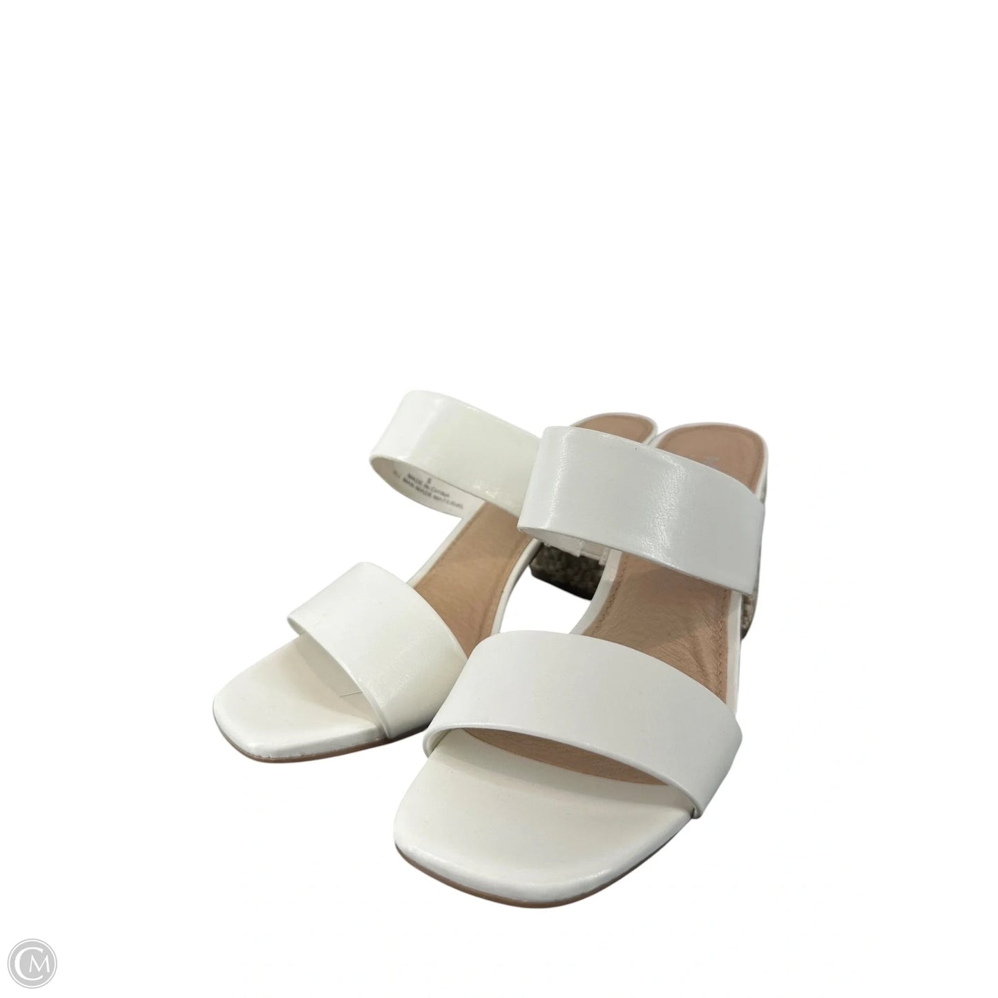 Shoes Heels Block By Michael By Michael Kors In White, Size: 6