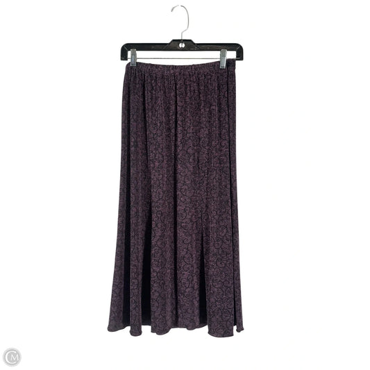 Skirt Maxi By Briggs In Purple, Size: M
