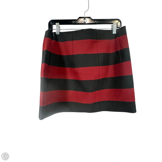 Skirt Midi By Zara Women In Striped Pattern, Size: L