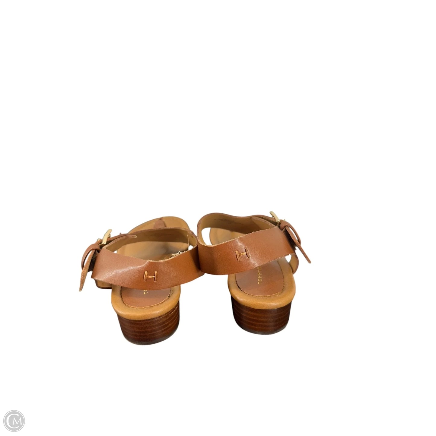 Sandals Flats By Tommy Hilfiger In Brown, Size: 6.5