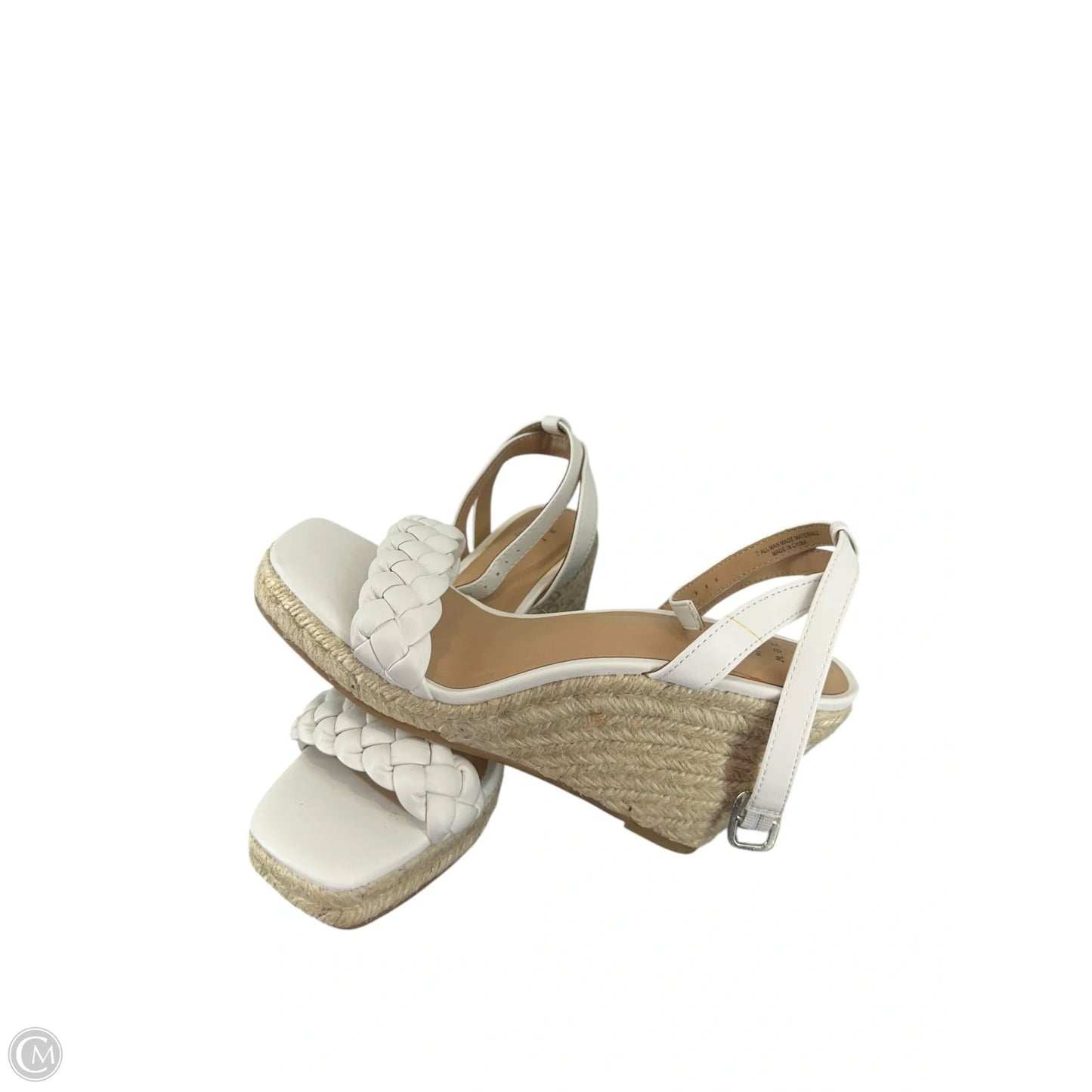 Shoes Heels Wedge By A New Day In White, Size: 7