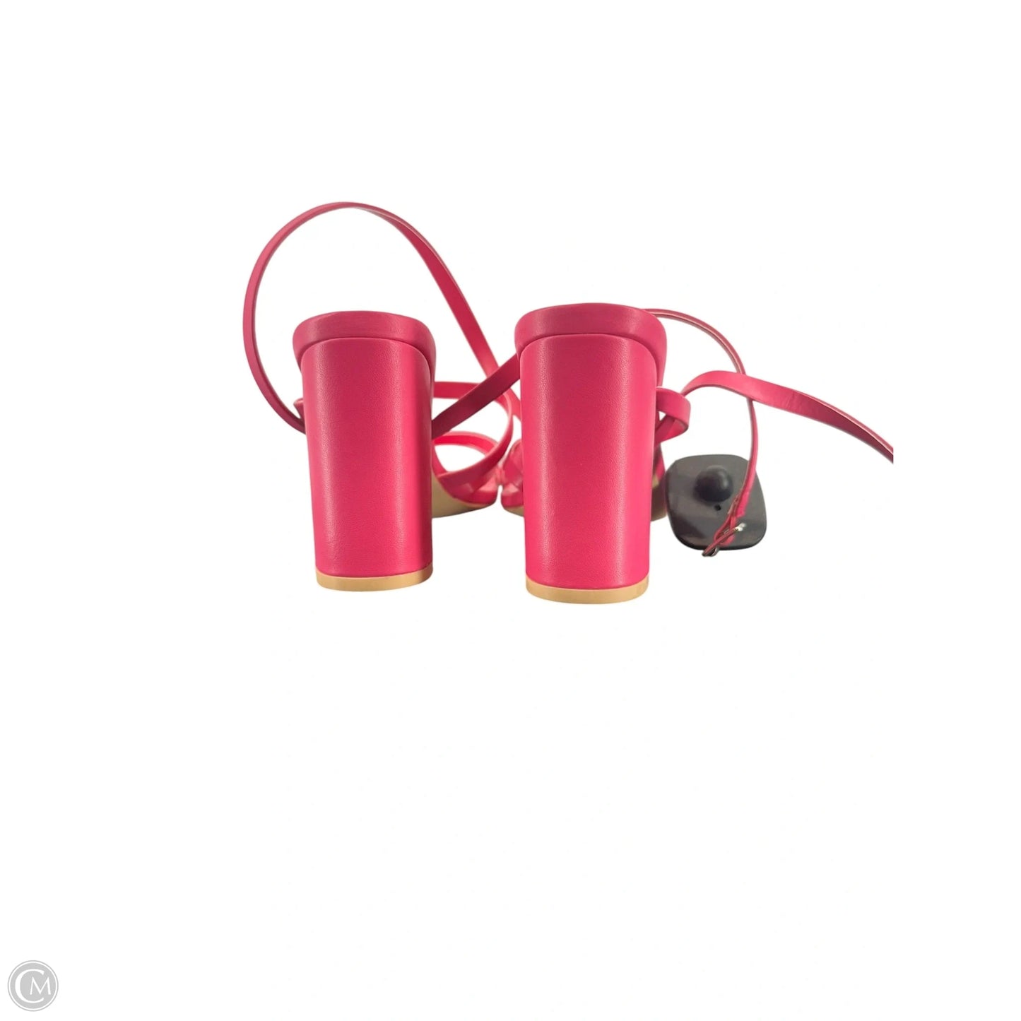 Shoes Heels Block By Clothes Mentor In Pink, Size: 8
