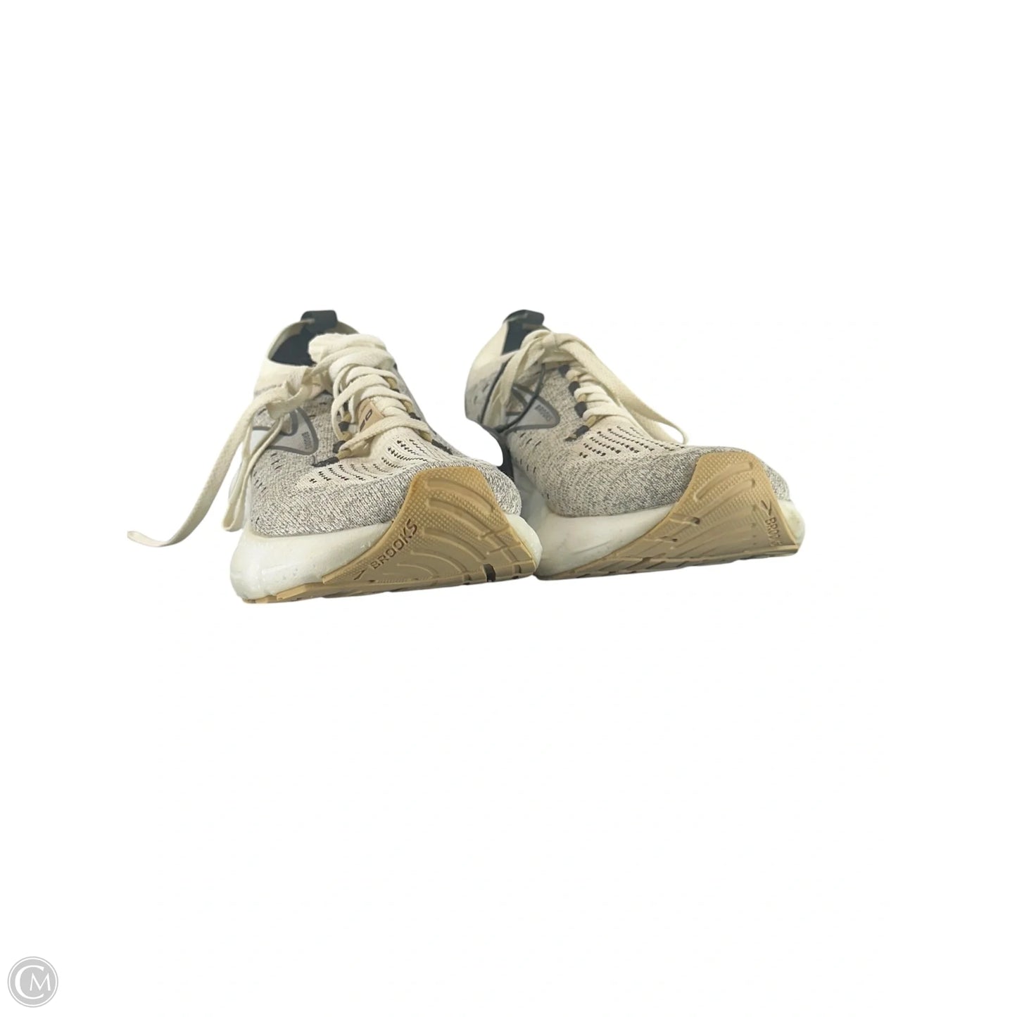 Shoes Athletic By Brooks In Cream, Size: 7