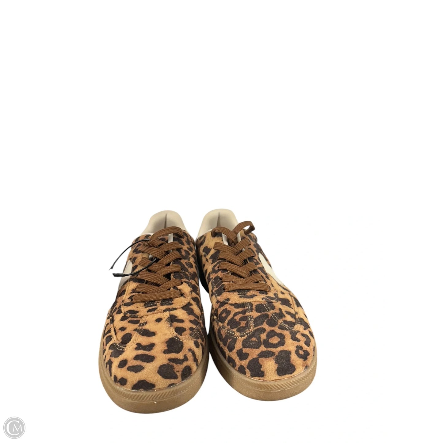 Shoes Sneakers By Top Moda In Animal Print, Size: 8.5