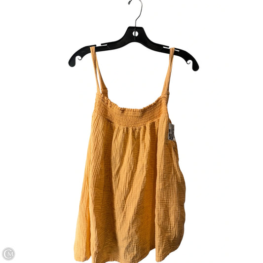 Top Sleeveless By Joyspun In Orange, Size: 3x