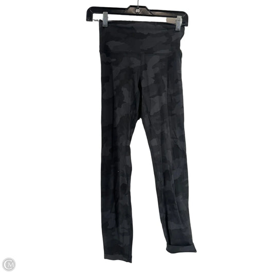 Athletic Leggings By Lululemon In Black, Size: 4