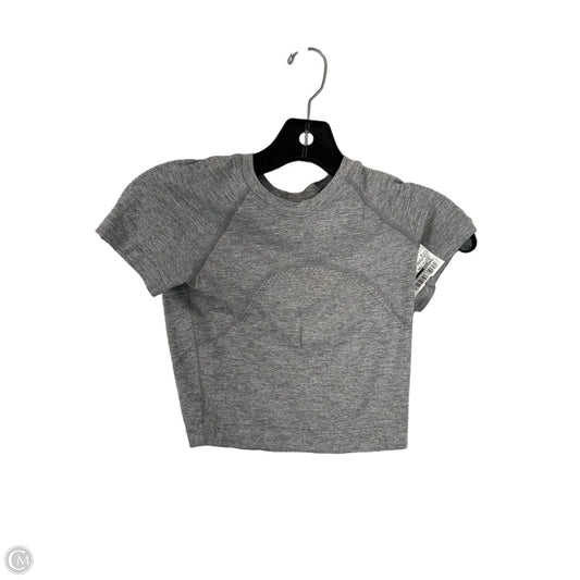 Athletic Tank Top By Lululemon In Grey, Size: 4