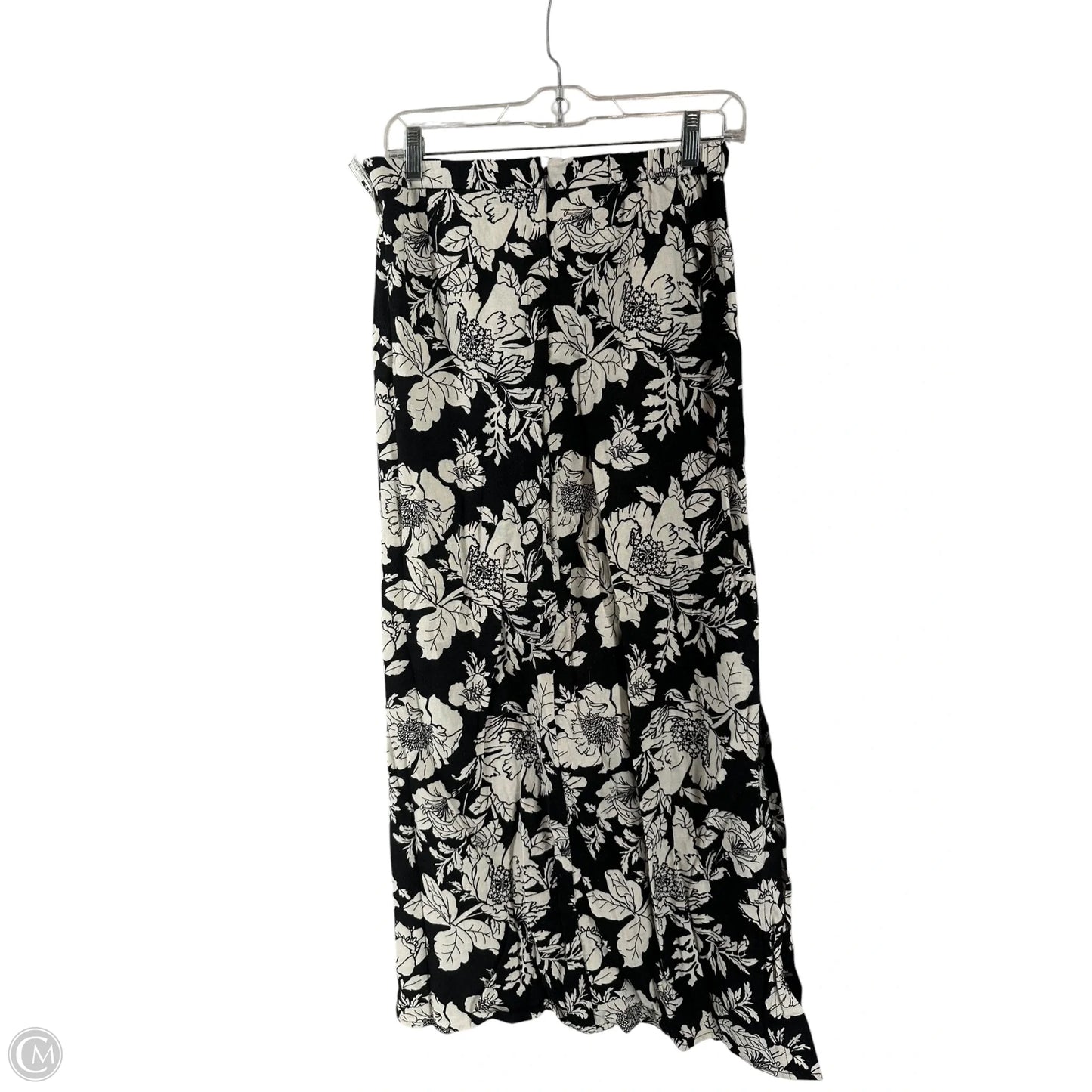Skirt Maxi By Old Navy In Black & White, Size: M