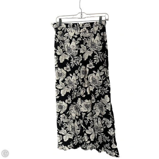 Skirt Maxi By Old Navy In Black & White, Size: M