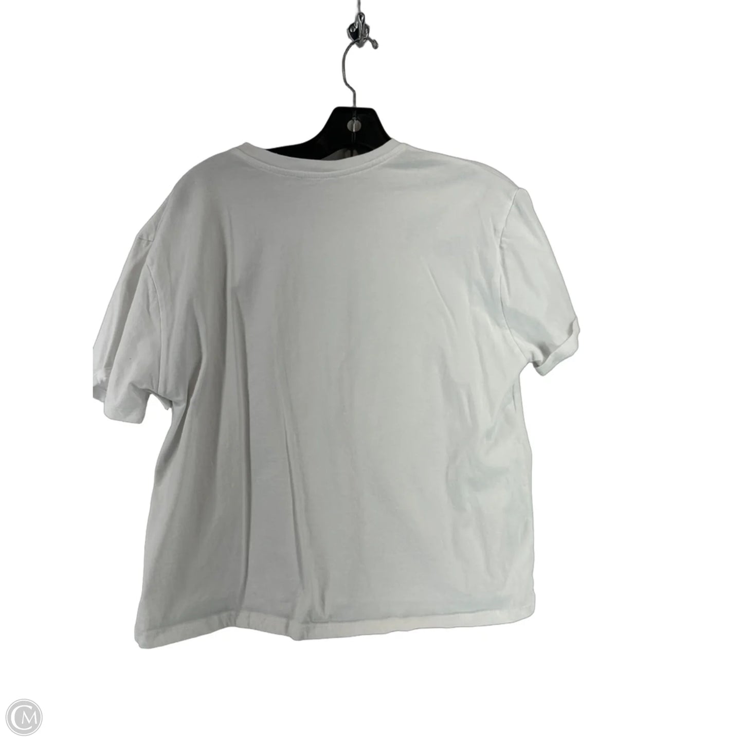 Top Short Sleeve By Zara In White, Size: S