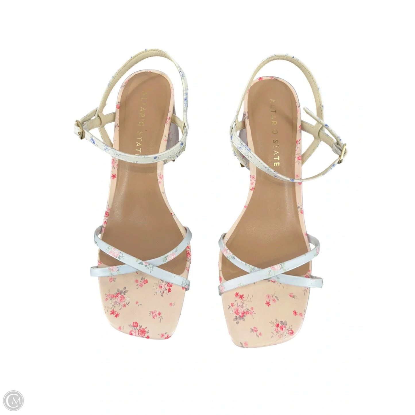 Sandals Heels Block By Altard State In Pink, Size: 8.5