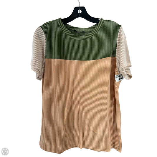 Top Short Sleeve By Dokotoo In Multi-colored, Size: L