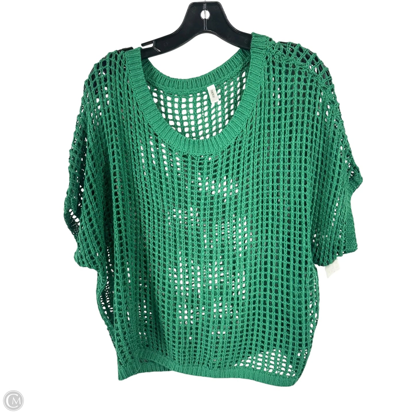 Top Short Sleeve By Dokotoo In Green, Size: M