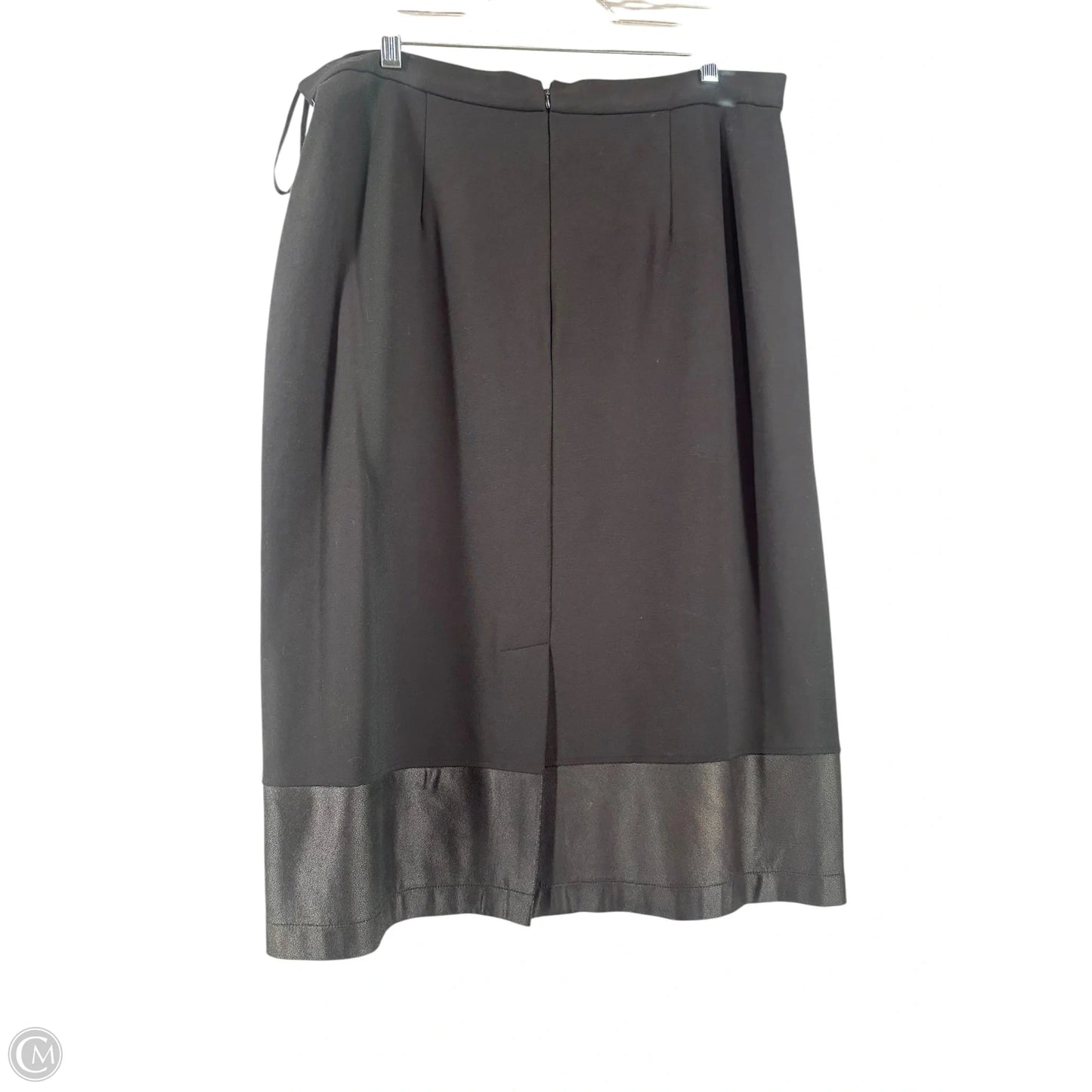 Skirt Midi By Preston And New York In Black, Size: 14