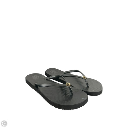 Sandals Designer By Tory Burch In Black, Size: 7.5