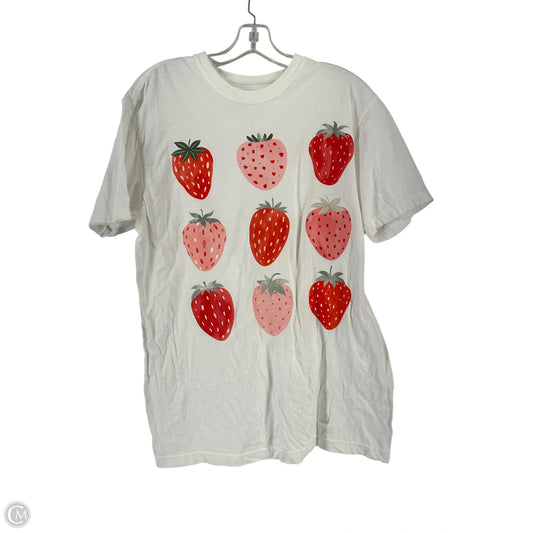 Top Short Sleeve Basic By Comfort Colors In White, Size: M