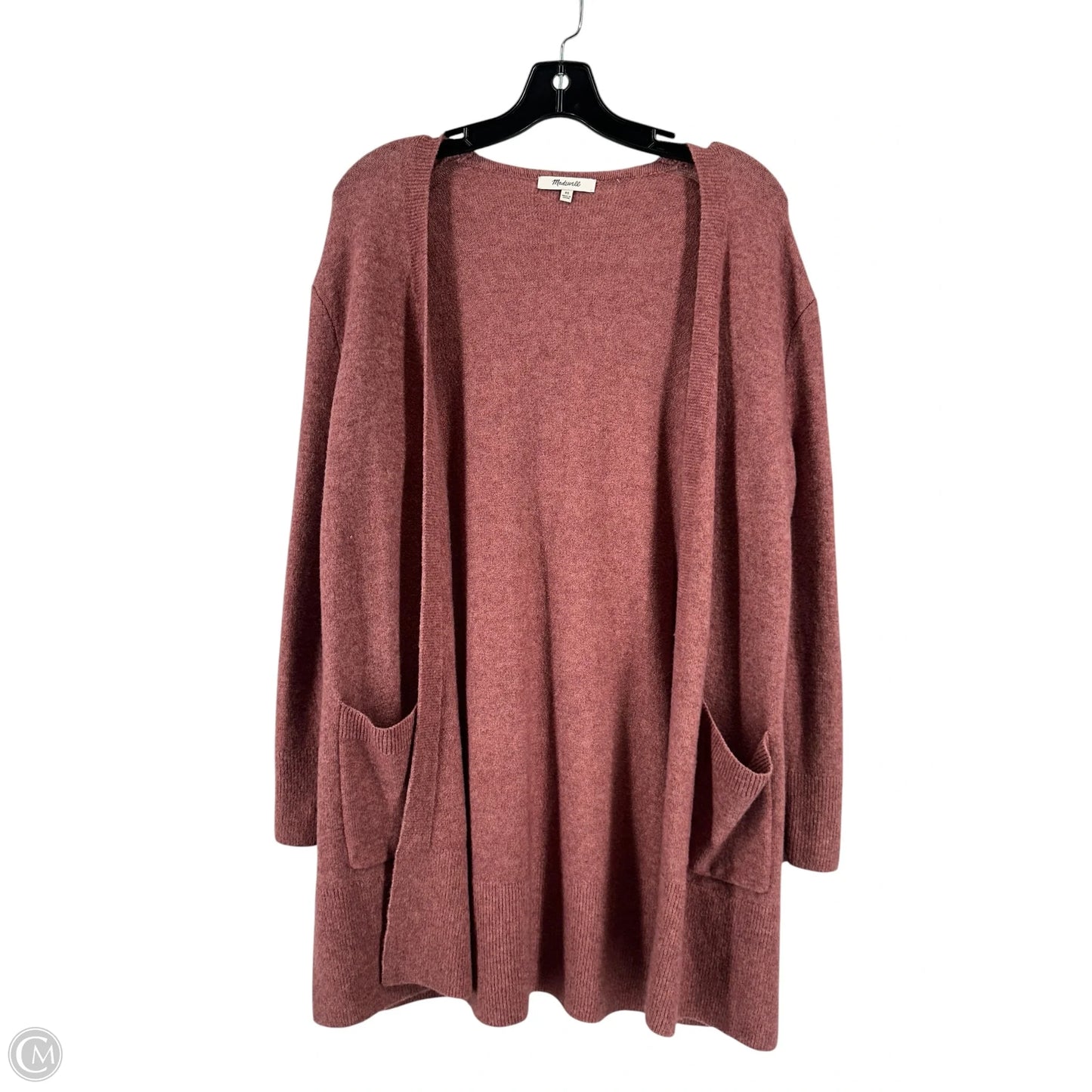 Sweater Cardigan By Madewell In Red, Size: Xs