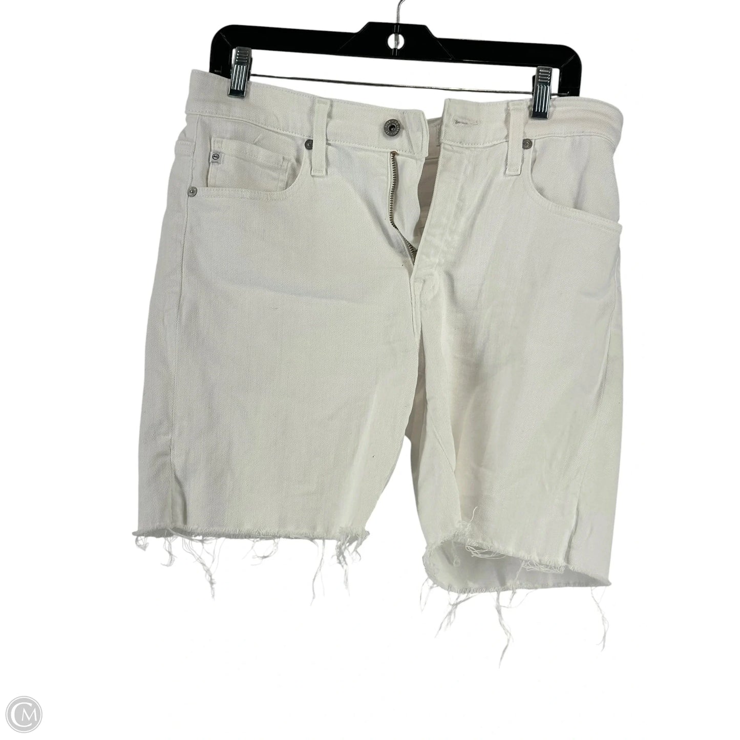 Shorts By Adriano Goldschmied In White Denim, Size: 4