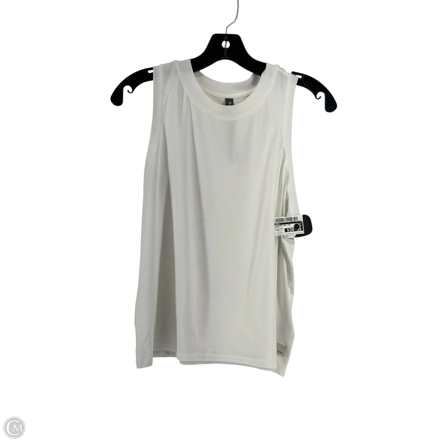 Athletic Tank Top By Vuori In White, Size: M