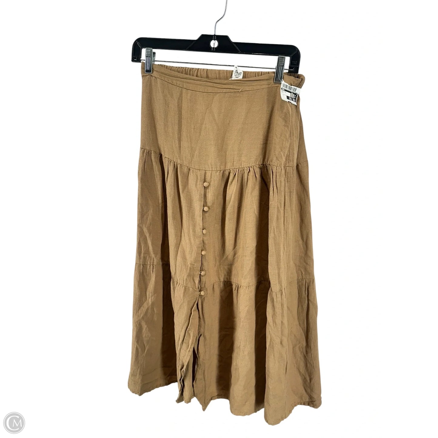 Skirt Midi By Japna In Brown, Size: S