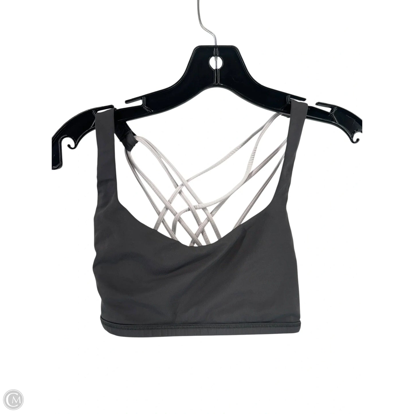 Athletic Bra By Lululemon In Grey, Size: 8