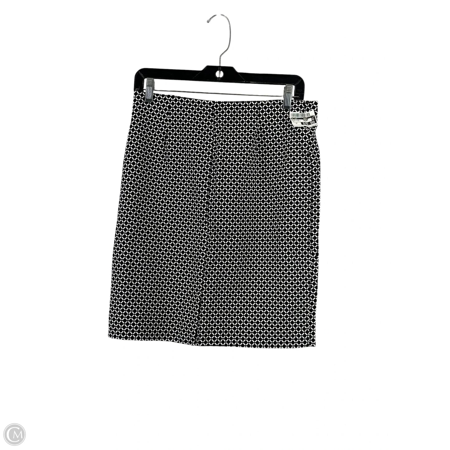 Skirt Midi By J. Jill In Black & White, Size: Sp