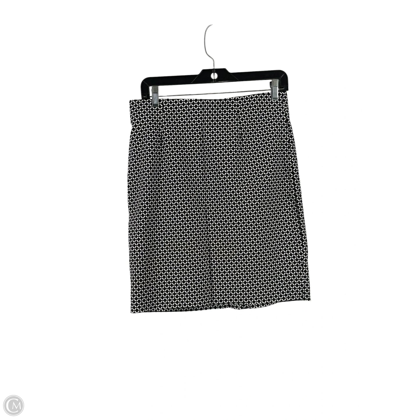 Skirt Midi By J. Jill In Black & White, Size: Sp