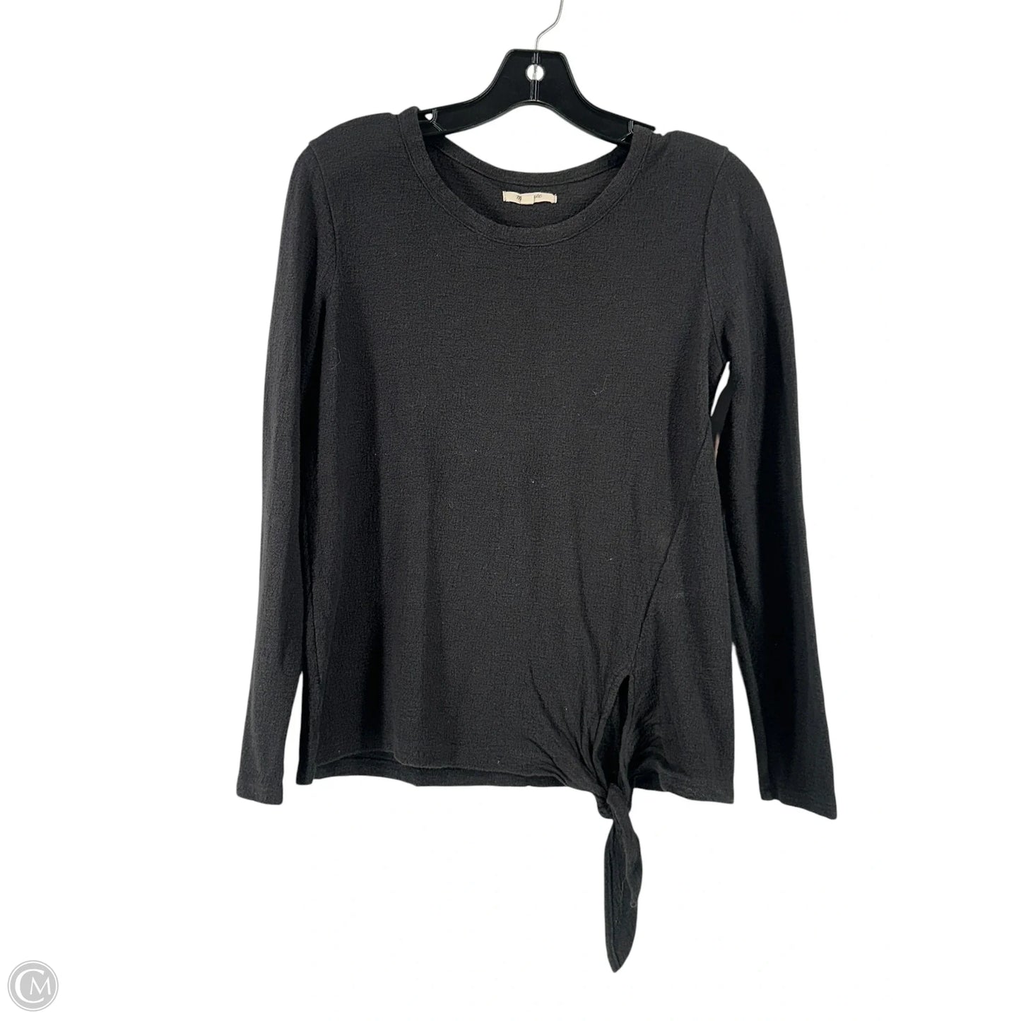 Top Long Sleeve By Madewell In Black, Size: S