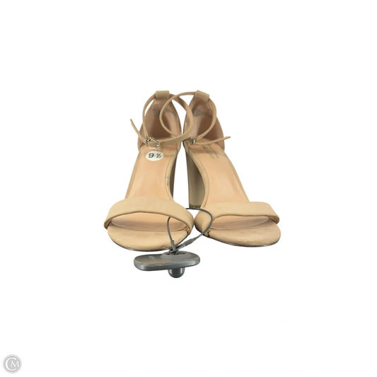 Shoes Heels Block By Call It Spring In Tan, Size: 9.5
