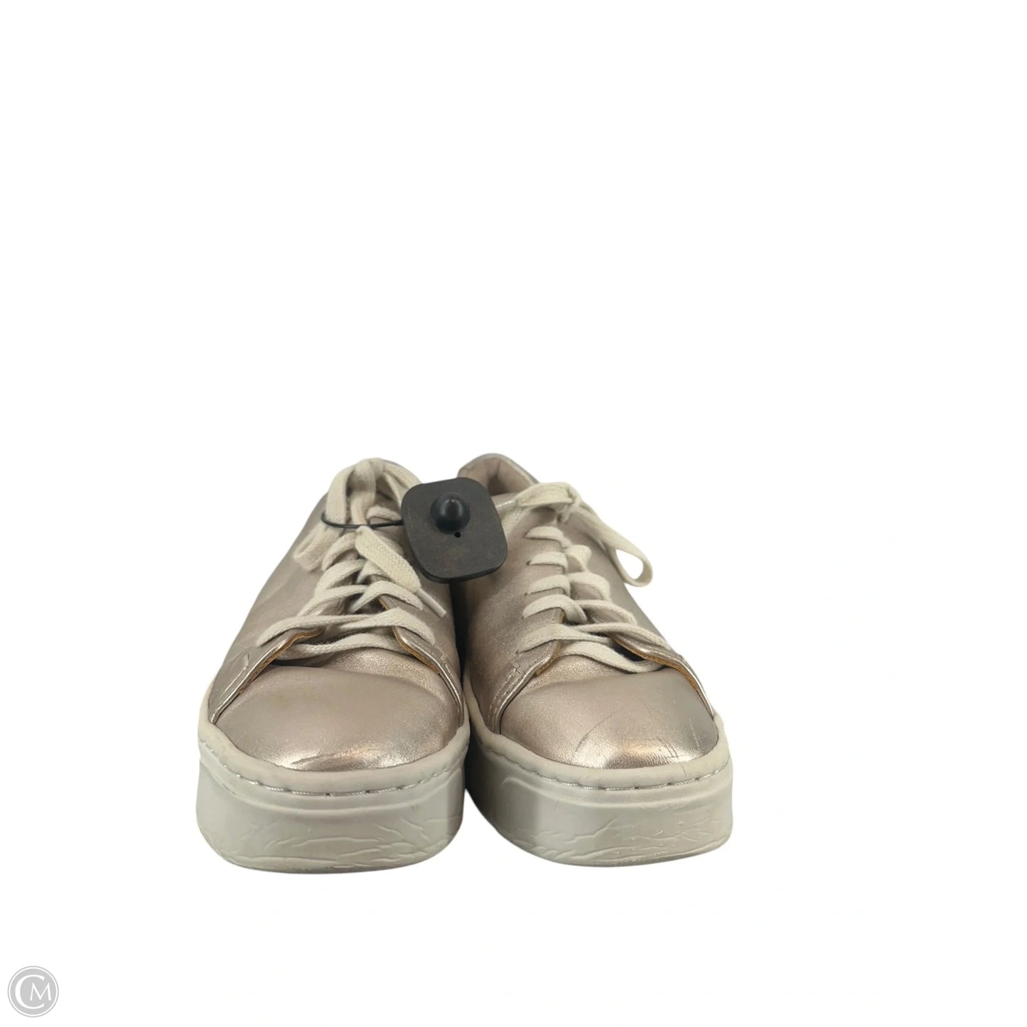 Shoes Sneakers By Clothes Mentor In Bronze, Size: 10