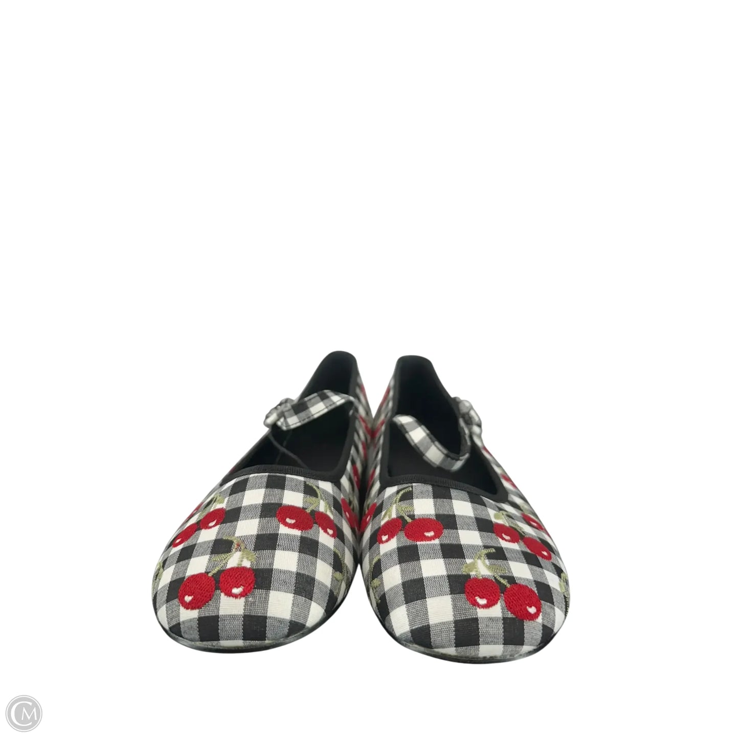Shoes Flats By Cider In Checkered Pattern, Size: 9