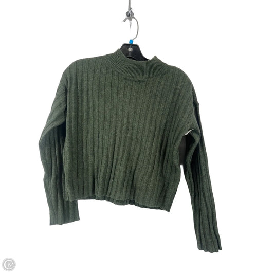 Sweater By Madewell In Green, Size: Xs