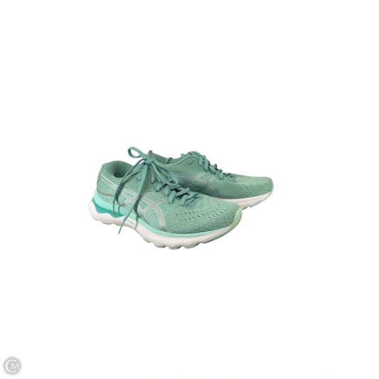 Shoes Athletic By Asics In Teal, Size: 7.5