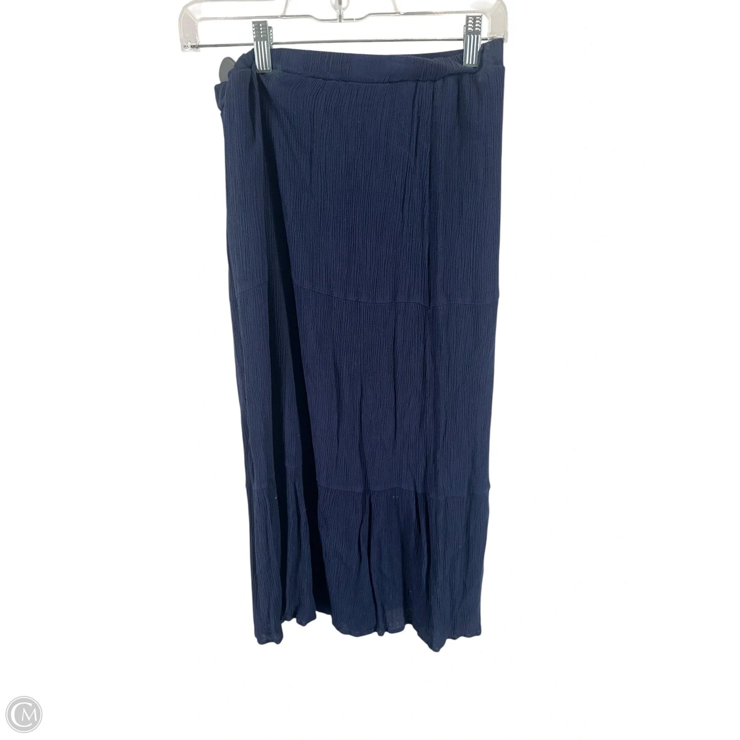 Skirt Maxi By Clothes Mentor In Navy, Size: M