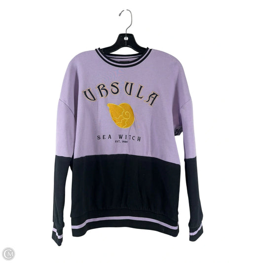 Sweatshirt Crewneck By Disney Store In Purple, Size: Xs