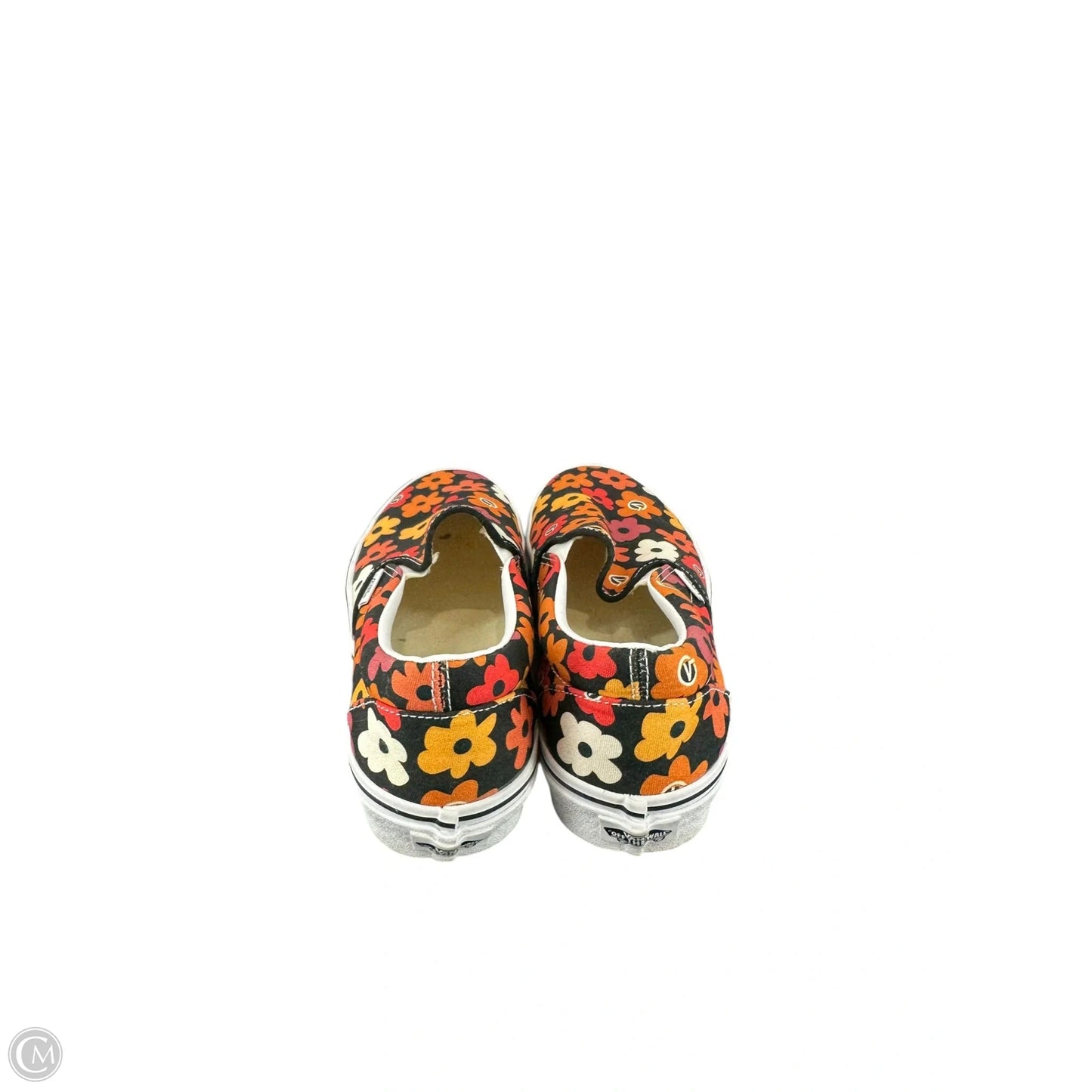 Shoes Sneakers By Vans In Floral Print, Size: 9.5